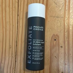 Paula’s Choice 2% BHA Liquid Exfoliant new sealed full size skin perfecting